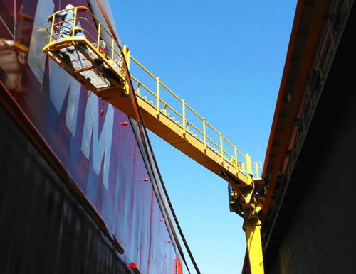 Brazo de carga para muelle - Xinxiang MAGICART Cranes Co., Ltd - para astillero naval