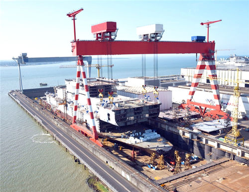Pórtico para la construcción naval - Xinxiang MAGICART Cranes Co., Ltd - en riel / ligero