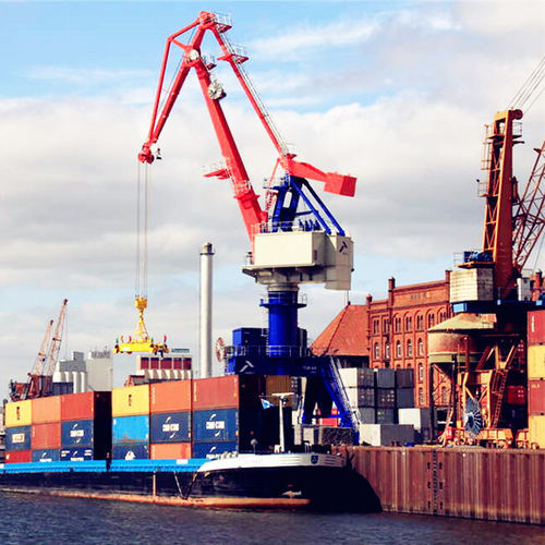Grúa para manipulación de materiales - Xinxiang MAGICART Cranes Co., Ltd - fija / para astillero naval / de puerto