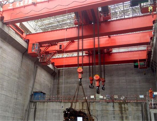 Puente grúa para central hidroeléctrica - Xinxiang MAGICART Cranes Co., Ltd - de riel doble