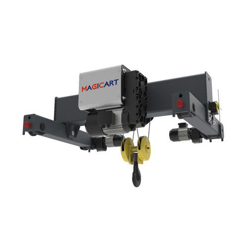 Polipasto de cable de riel doble - Xinxiang MAGICART Cranes Co., Ltd - eléctrico / birraíl