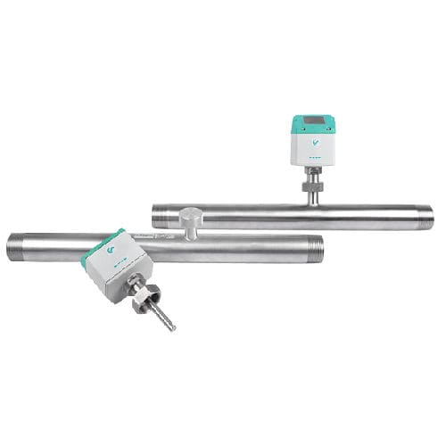 Caudalímetro térmico - VA 520 - BERG Kompressoren GmbH - másico / para gas / de acero inoxidable