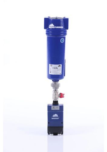 Separador-purgador de agua - PUREBERG® F01WW - BERG Kompressoren GmbH - de ciclón / para compresor de aire / automático