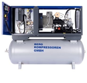 Compresor de tornillo - KOMPBERG&reg; BSDK5 - BERG Kompressoren GmbH - de aire / eléctrico / estacionario