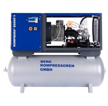 Compresor de tornillo - KOMPBERG® BSDKF15 - BERG Kompressoren GmbH - de aire / con motor eléctrico / estacionario