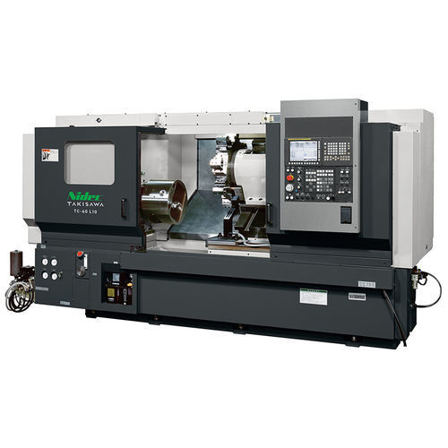 Torno CNC - TC-40 - TAKISAWA - horizontal / 12 herramientas / 10 herramientas