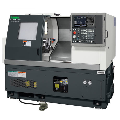 Torno CNC - TCN-3500 - TAKISAWA - horizontal / 12 herramientas / 10 herramientas