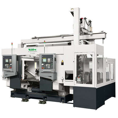Torno CNC - TT-350G - TAKISAWA - horizontal / 2 ejes / de 2 husillos