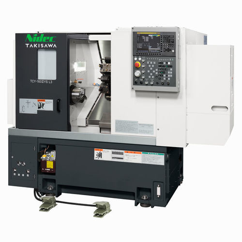Torno CNC - TCY-160II - TAKISAWA - 12 herramientas / para piezas pequeñas