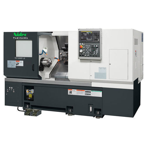 Torno CNC - TCY-200Ⅱ - TAKISAWA - 12 herramientas / para piezas pequeñas / compacto