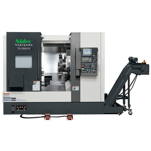 Torno CNC - TS-2000 - TAKISAWA - horizontal / 4 ejes / de 2 husillos