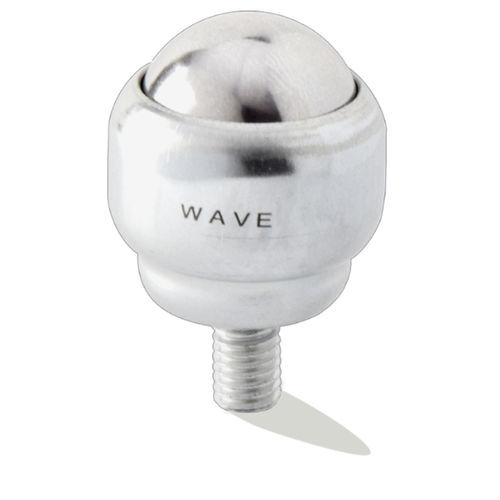Rodillo esférico de acero - KU-19 T - WAVE - con varilla roscada