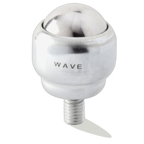 Rodillo esférico de acero - KU-25 T - WAVE - con varilla roscada