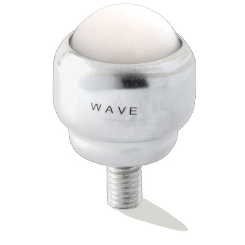 Rodillo esférico de acero - KU-25 TP - WAVE - de POM / con varilla roscada