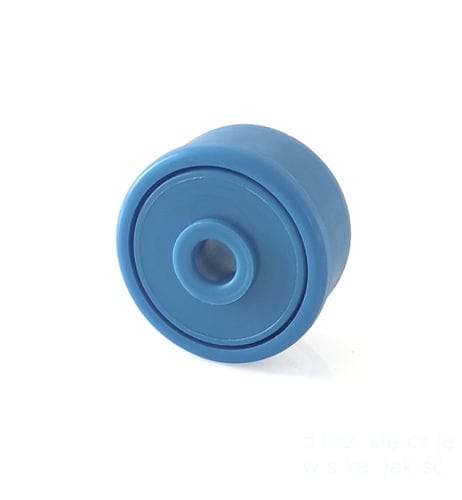 Capuchón press fit - KTR 60×2.0-15 6003 - WAVE - redondo / de plástico / para transportador de rodillos