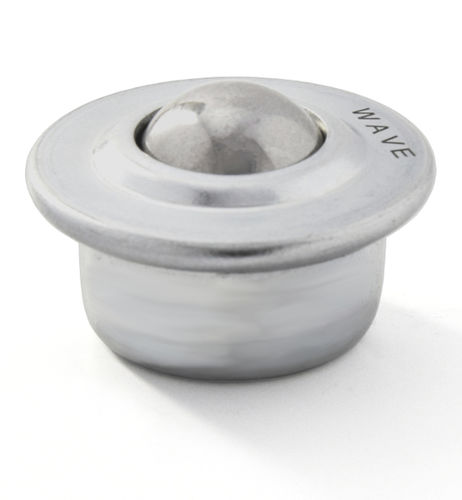 Rodillo esférico de acero inoxidable - KU-15 I - WAVE - con zócalo cilíndrico