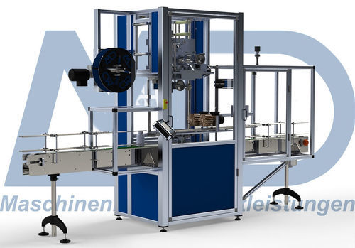 Sistema de transporte para botella de gas - MD Maschinenbau & Dienstleistungen GmbH - para manguito / para enfriador de vórtex / para tubos termorretráctiles