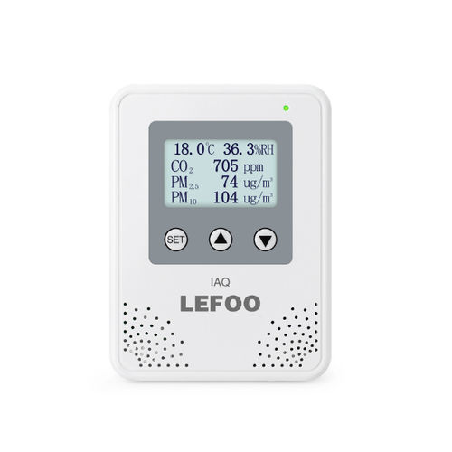 Transmisor de la calidad del aire de interior - LFG60 - LEFOO Group - de CO2 / PM10 / temperatura