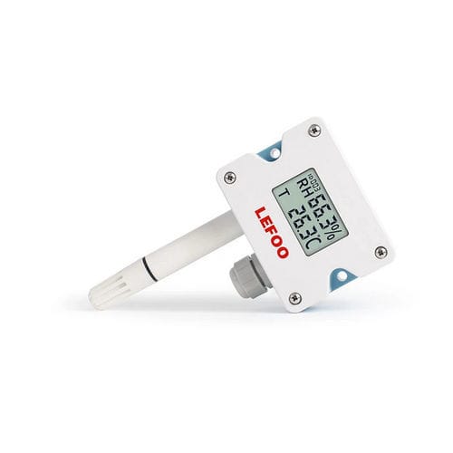 Sensor de temperatura y de humedad relativa - LFH10A - LEFOO Group - de pared / CAN / IP65