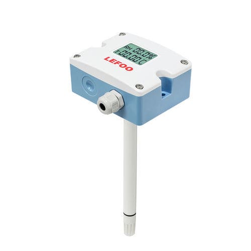 Sensor de temperatura y de humedad relativa - LFH30 - LEFOO Group - instalado en conducto / Pt1000 / RS-485