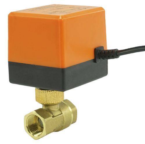Válvula de bola - D160-00116 - SIMPLE VALVE, S.L. - eléctrica / de cierre / para agua caliente