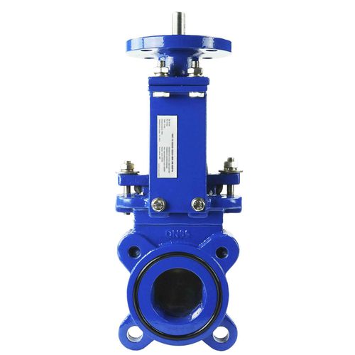 Válvula de guillotina - D040-03143 - SIMPLE VALVE, S.L. - con volante / para aguas residuales / con brida