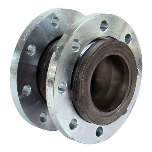 Compensador de dilatación de caucho - D140-01091 - SIMPLE VALVE, S.L. - redondo / con brida / axial