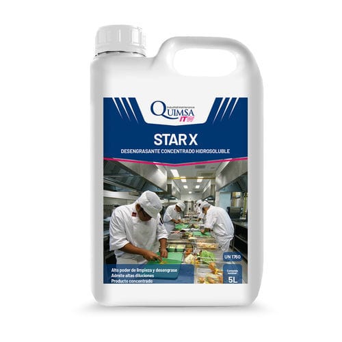 Desengrasador para la industria alimentaria - Star X - Quimsa ITW