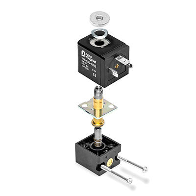 Electroválvula de control directo - System 13 - nass magnet GmbH - de 2/2 vías / agua