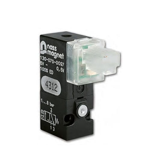 Electroválvula de control directo - 3-10 130-070-0091 - nass magnet GmbH - de 3/2 vías / NC / agua