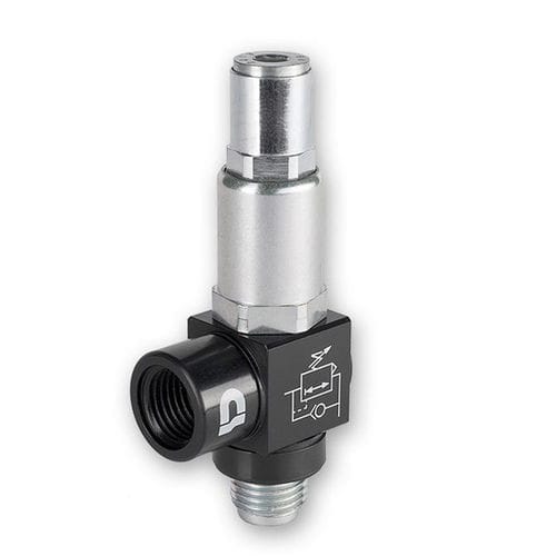 Regulador de presión para aire comprimido - 300-153-0052 - nass magnet GmbH - de membrana / monoetapa / de latón niquelado