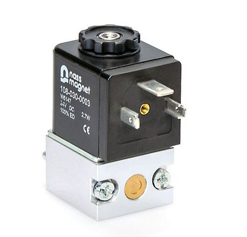 Electroválvula de acción directa - System 8 - nass magnet GmbH - de 3/2 vías / normalmente abierta / normalmente cerrada