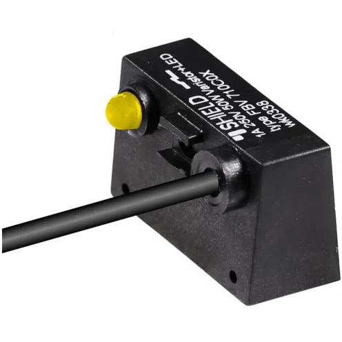 Interruptor de proximidad magnético - FBV - PONY SRL - rectangular / de poliamida / con fuente luminosa con LED