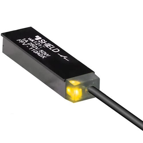 Interruptor de proximidad magnético - FFV - PONY SRL - rectangular / con fuente luminosa con LED