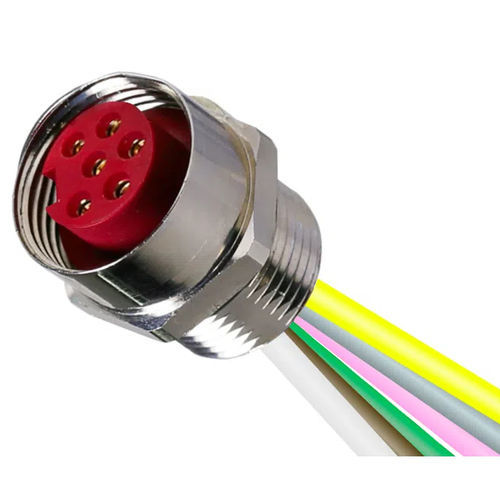 Conector de alimentación eléctrica - HDEF - PONY SRL - redondo / insertable / de potencia