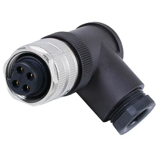 Conector de alimentación eléctrica - HDKF - PONY SRL - redondo / 6 polos / 2 polos