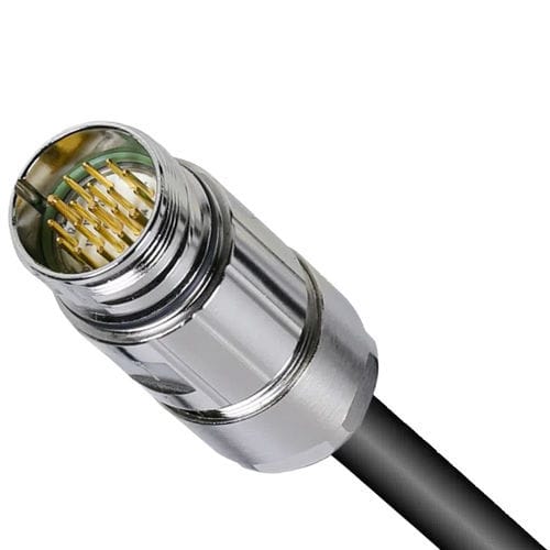 Conector de datos - HEJM - PONY SRL - redondo / M23 / multipolar