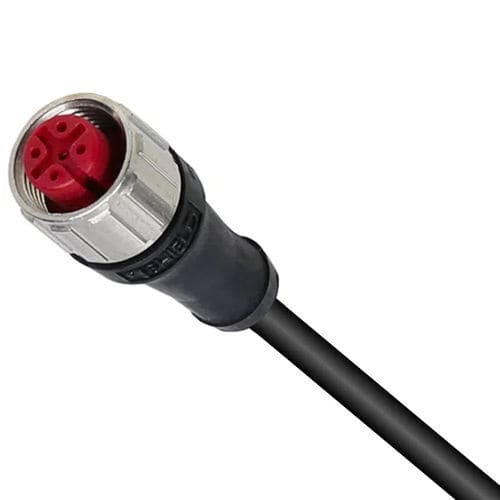 Conector de alimentación eléctrica - RDLF - PONY SRL - redondo / M12 / multipolar