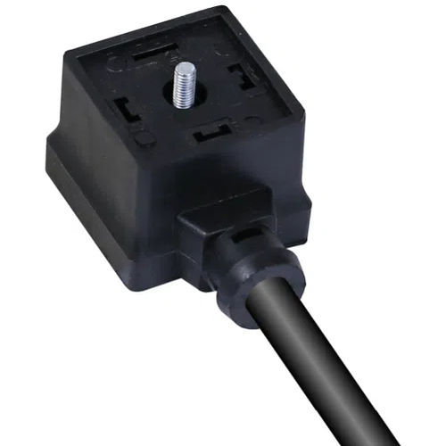 Conector para electroválvula - CA - PONY SRL - de alimentación eléctrica / moldeado sobre pieza modelo / cuadrado