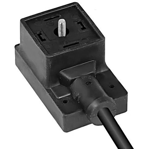 Conector para electroválvula - CA - PONY SRL - de alimentación eléctrica / moldeado sobre pieza modelo / cuadrado
