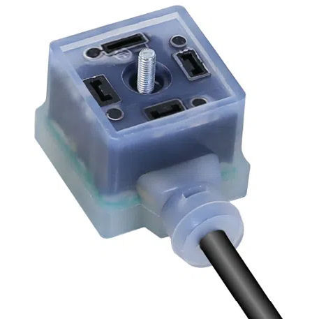 Conector para electroválvula - CC  - PONY SRL - de alimentación eléctrica / moldeado sobre pieza modelo / cuadrado