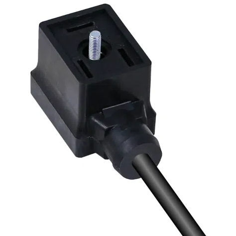 Conector para electroválvula - CE - PONY SRL - de alimentación eléctrica / moldeado sobre pieza modelo / rectangular