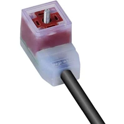 Conector para electroválvula - CL - PONY SRL - de alimentación eléctrica / moldeado sobre pieza modelo / cuadrado