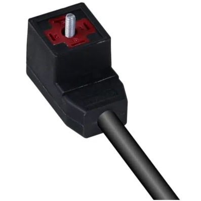 Conector para electroválvula - CN - PONY SRL - de alimentación eléctrica / moldeado sobre pieza modelo / cuadrado