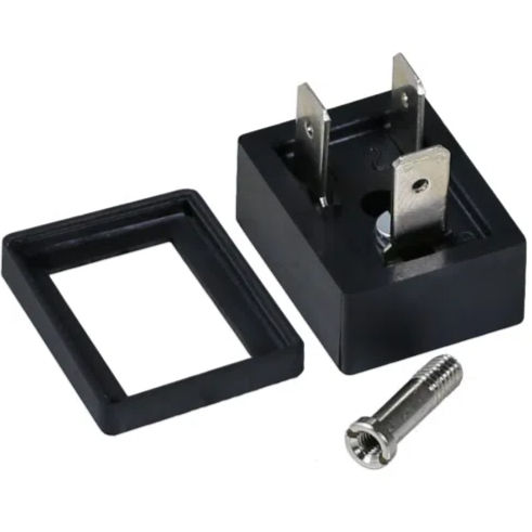 Conector de alimentación eléctrica - VR  - PONY SRL - rectangular / macho / de poliamida