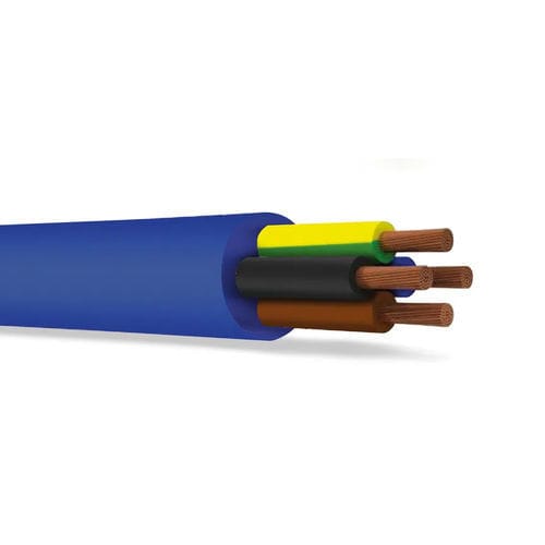 Cable eléctrico de alimentación - H05VV-F - PONY SRL - a prueba de calor / de cobre / 4 conductores