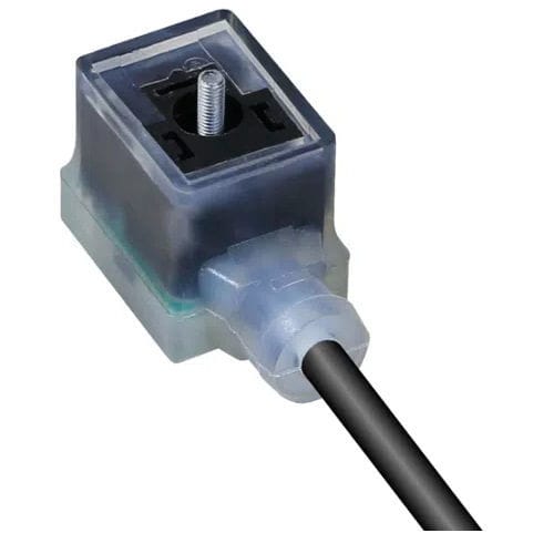 Conector para electroválvula - CF  - PONY SRL - de alimentación eléctrica / moldeado sobre pieza modelo / rectangular