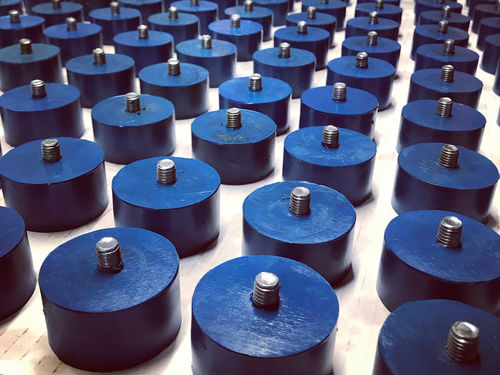 Soporte antivibratorio con reducción de ruido - Savior Products, Inc. - cilíndrico / de batería de automóvil