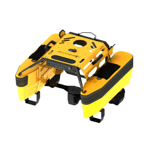 USV antipolución - Jellyfishbot - Iadys - autónomo / para la instalación de barreras anticontaminación / con mando a distancia