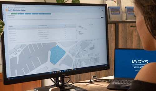 Plataforma web de vigilancia marina - IMS - Iadys - de control batimétrico / de colecta de datos